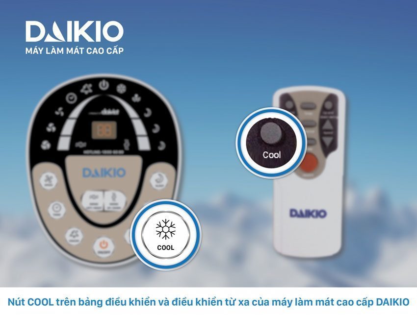 Nút cool của máy làm mát Daikio DKA-06000B 