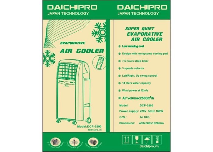 Quạt điều hòa không khí Daichipro DCP-2500