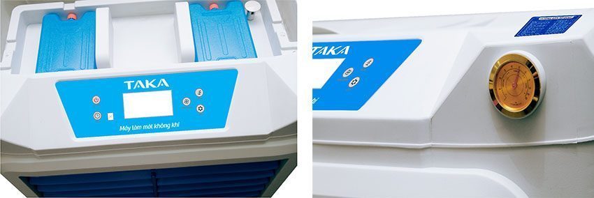 Bảng điều khiển của máy làm mát không khí Taka TK-Q5000