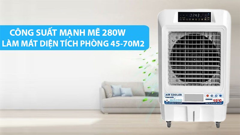 Công suất của Máy làm mát không khí Yakyo CC90 Điện Tử