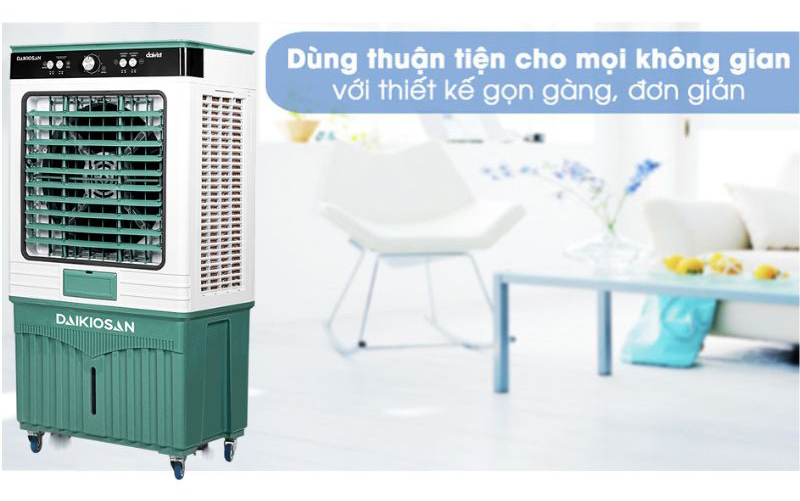 Sử dụng được trong không gian mở và kín tiện dụng