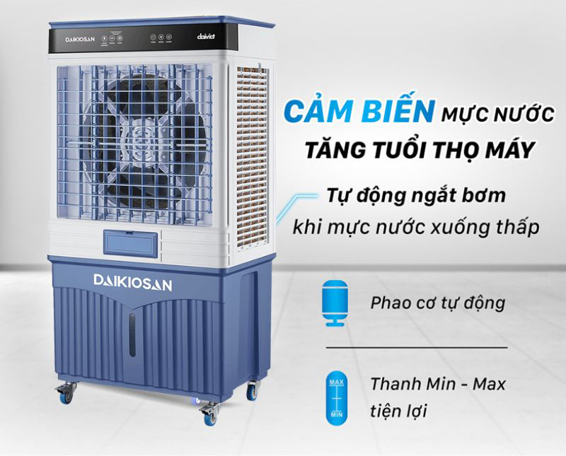 Tự động ngắt nguồn điện khi cạn nước đảm bảo an toàn.