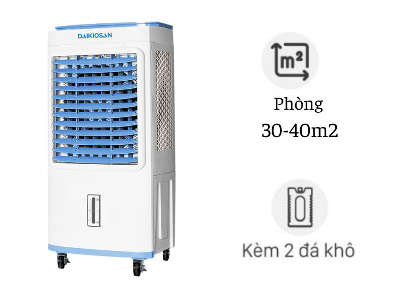 Công suất mạnh mẽ, làm mát với diện tích 30 - 40m2