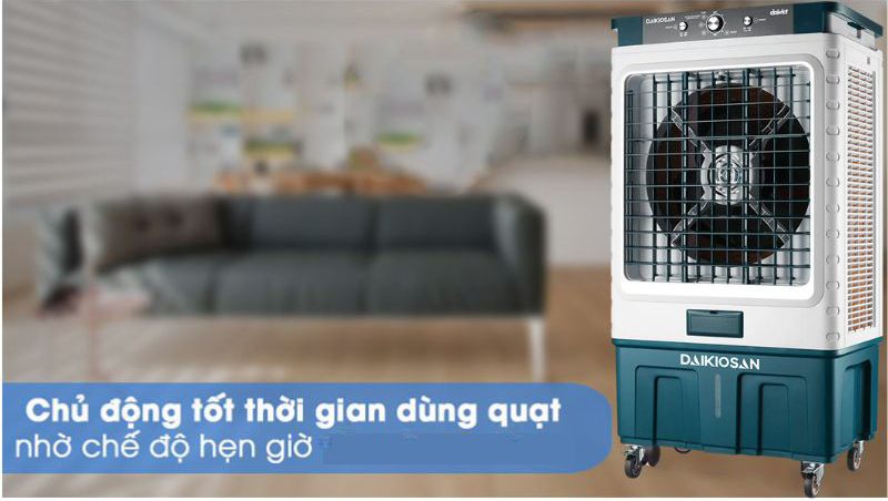 Chức năng hẹn giờ tắt/bật tiện dụng, chủ động thời gian