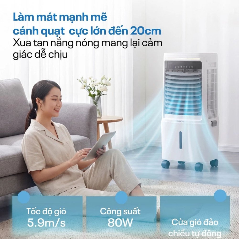 Máy làm mát không khí hơi nước Fujihome AC-25 - Hàng chính hãng