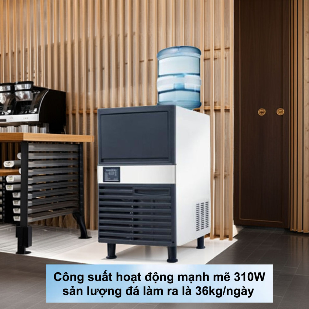 Máy làm đá viên công nghiệp Turbo Gold TGI-80CB - Hàng chính hãng