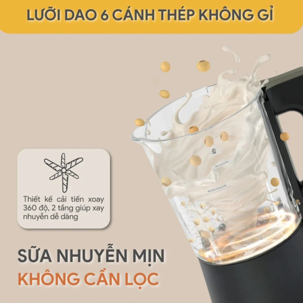 Máy xay nấu đa năng Bluestone BLB-6039 - Hàng chính hãng