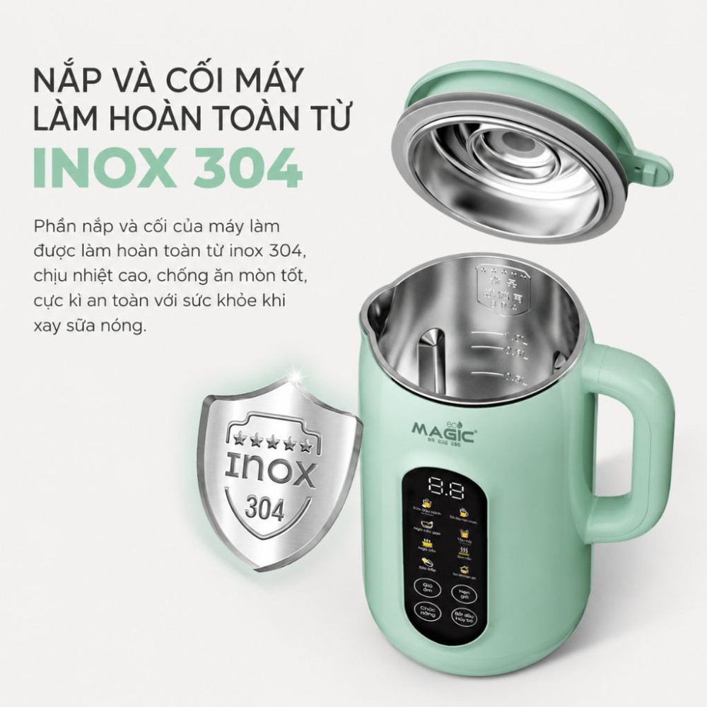 Máy làm sữa hạt Magic Eco AC-55 - Hàng chính hãng