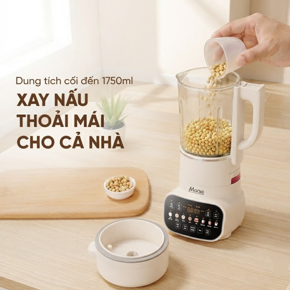 Máy làm sữa hạt đa năng Sunhouse mama SHD5268 - Hàng chính hãng