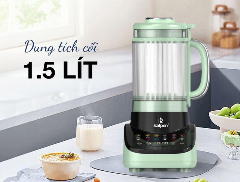 Dung tích 1.5L phù hợp cho gia đình đông người