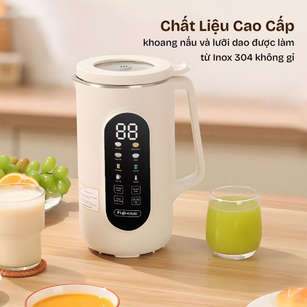 Máy làm sữa hạt đa năng Fujihome SM1636 - Hàng chính hãng