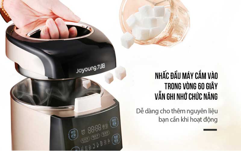 Máy làm sữa hạt đa năng Joyoung DJ13R-P90 - Hàng chính hãng