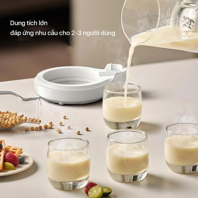 Dung tích phù hợp sử dụng cho gia đình