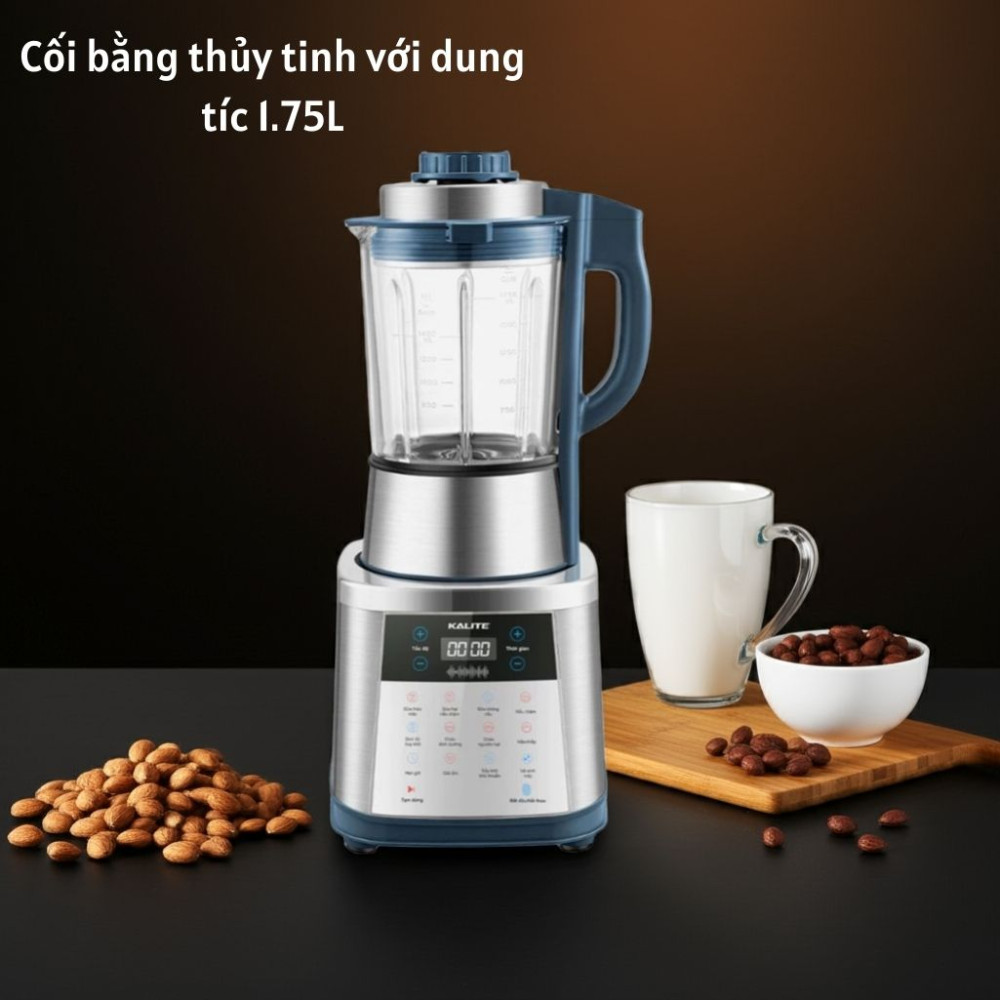 Cối thủy tinh 1.75 lít, chịu nhiệt và chịu lực tốt