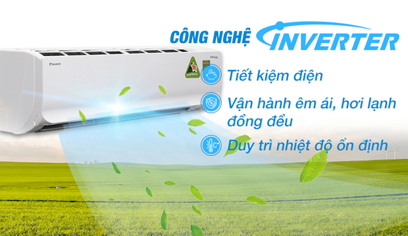 Máy lạnh Daikin Inverter 1.5 HP FTKF35ZVMV - Hàng chính hãng