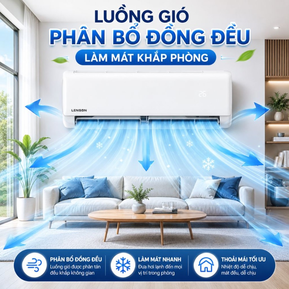 Máy lạnh Lenson 2HP LF-18CX1  - Hàng chính hãng