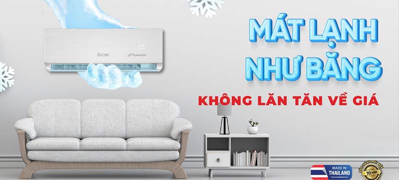 Máy lạnh Akino inverter AKN-9CINV2FA 