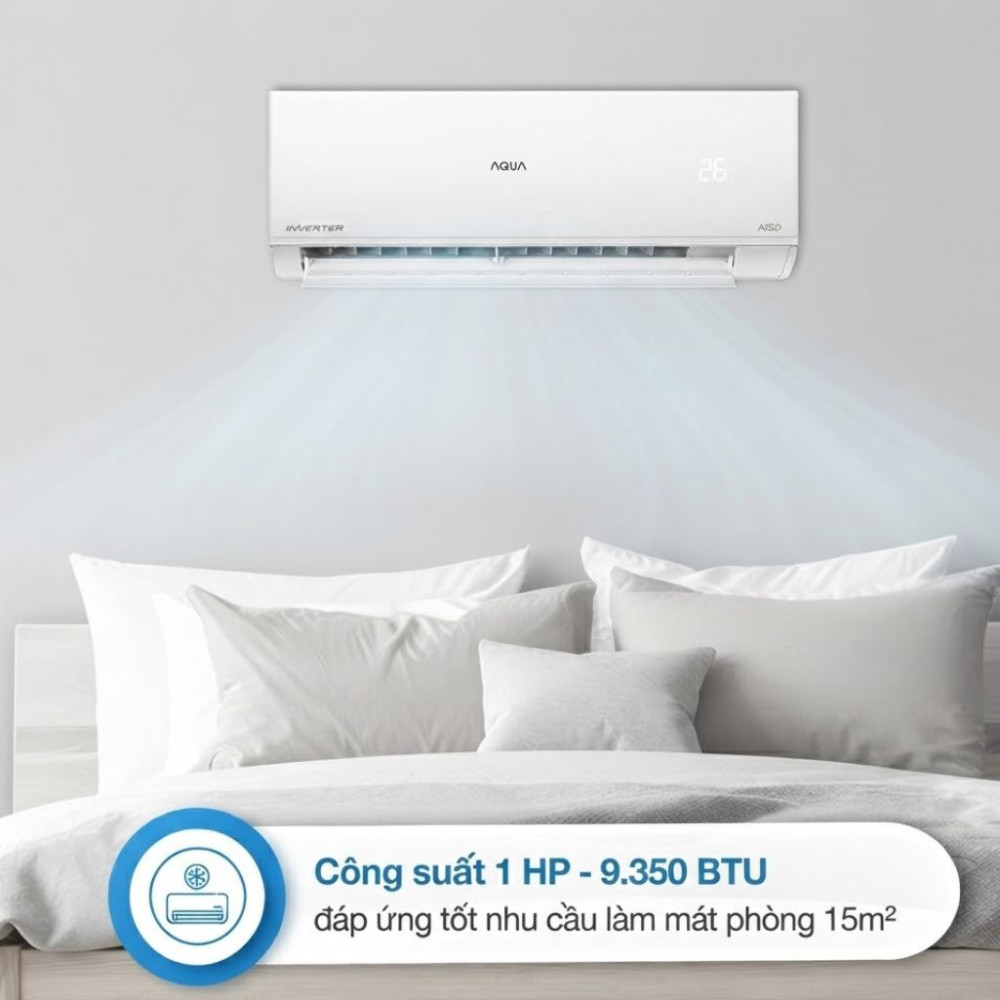 Máy lạnh Aqua Inverter 1 HP AQA-RV10QA5 - Hàng chính hãng