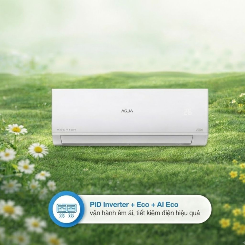 Máy lạnh Aqua Inverter 1 HP AQA-RV10QA5 - Hàng chính hãng
