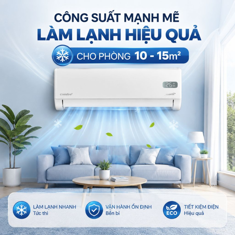 Máy lạnh Comfee 1 HP CFS-09FGYF - Hàng chính hãng