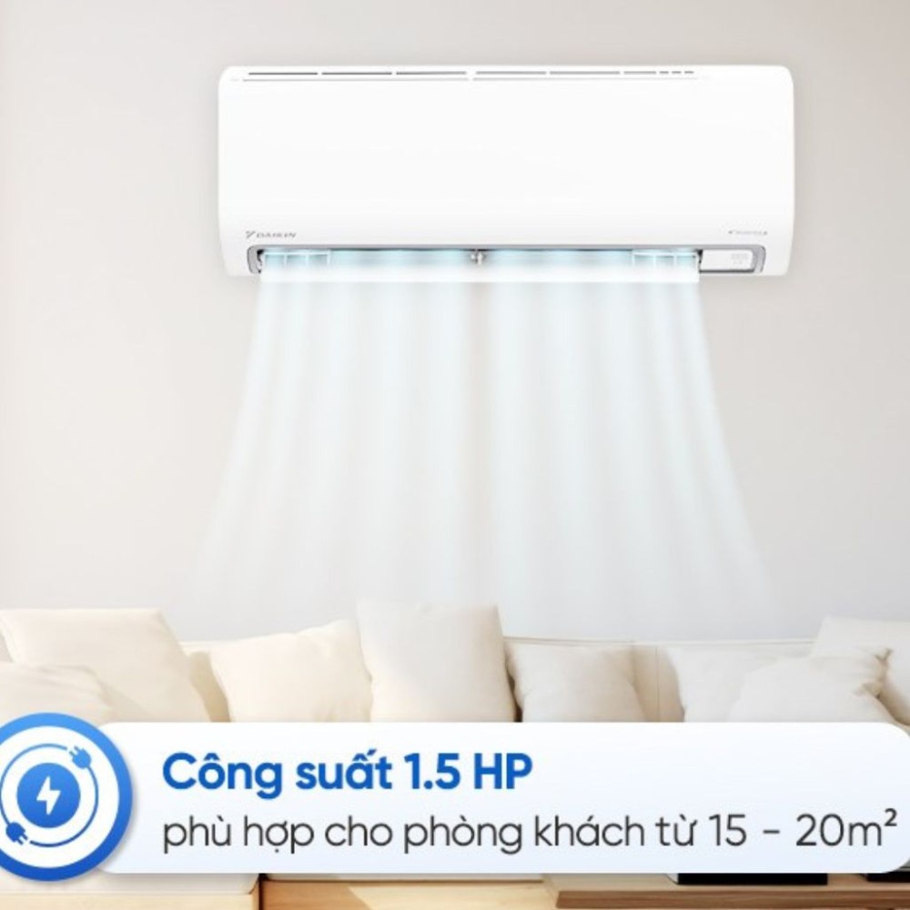  Máy lạnh Daikin inverter 1.5HP ATKB/ARKB35ZVMV - Hàng chính hãng
