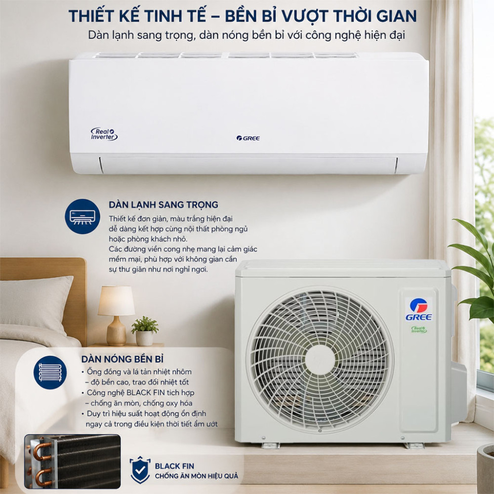 Máy lạnh Gree Inverter 1.5HP BD12CI - Hàng chính hãng