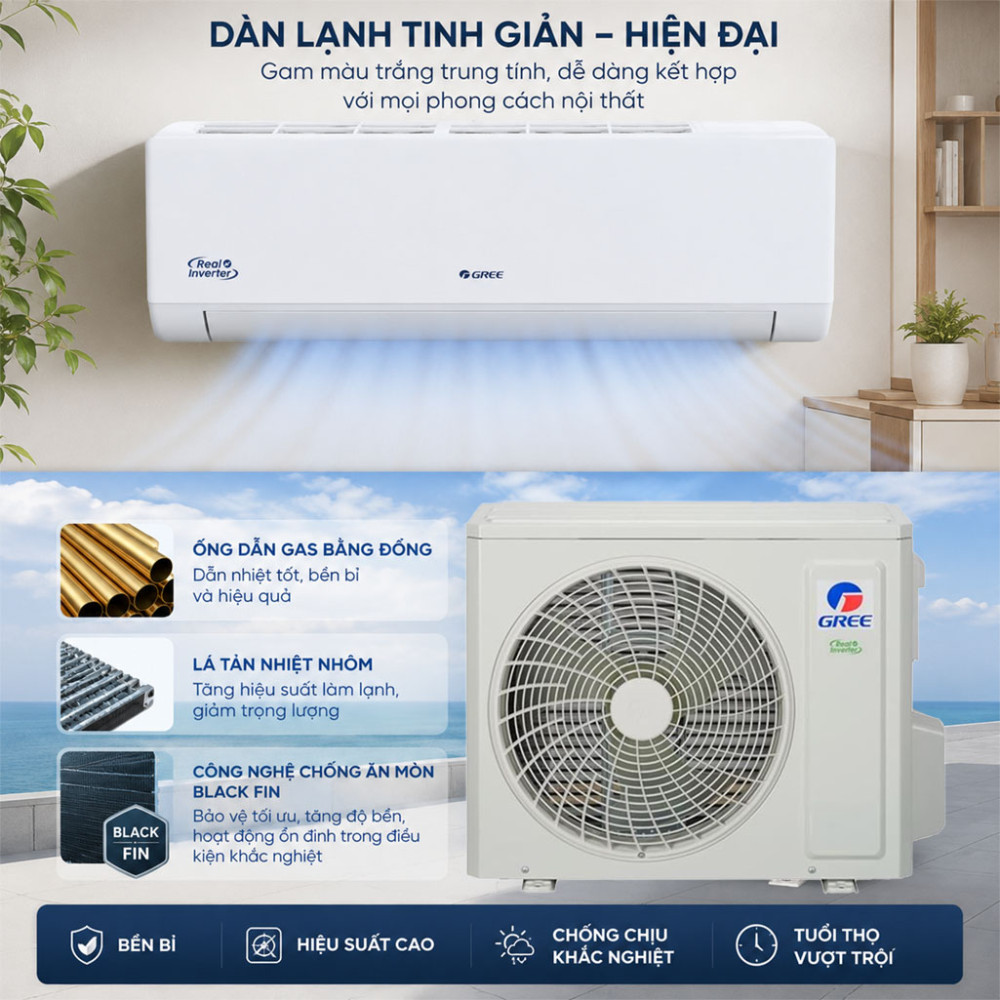 Máy lạnh Gree Inverter 2HP BD18CI - Hàng chính hãng