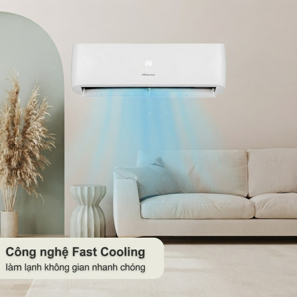 Máy lạnh Hisense Inverter 1.5 HP AS-12TR4RLRCA00 - Hàng chính hãng