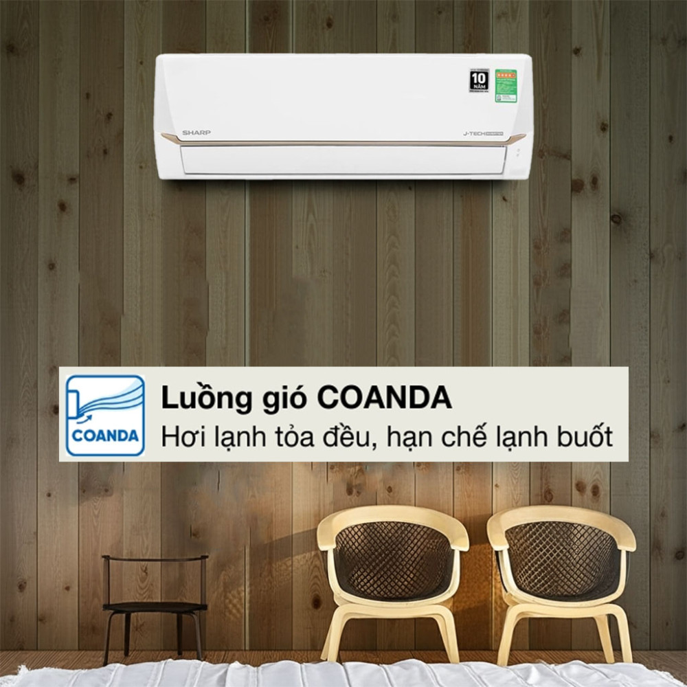 Máy lạnh Inverter 1.5 HP Sharp AH-X13CEWC công nghệ làm lạnh hiện đại