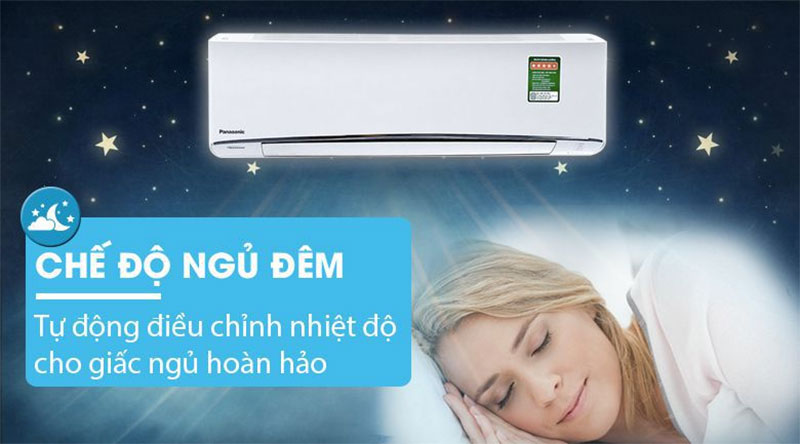 Chế độ ngủ đêm của máy lạnh Inverter Panasonic CU/CS-U18VKH-8