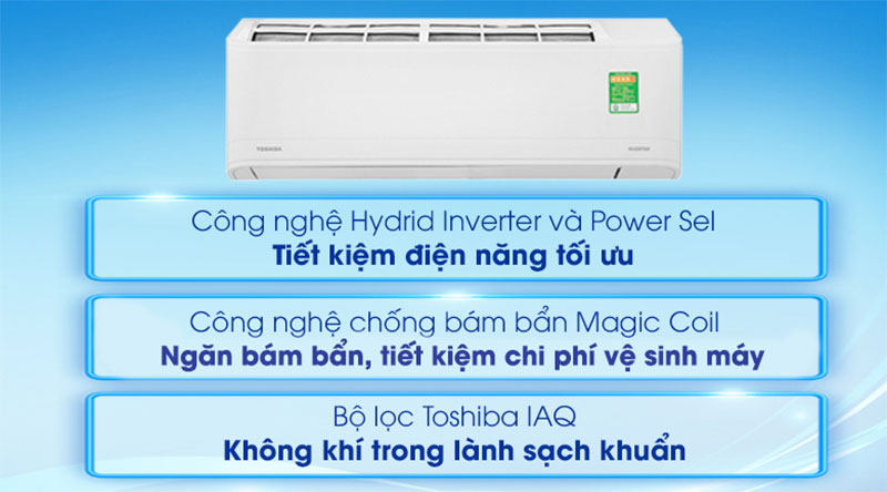 Chức năng của máy lạnh Inverter Toshiba RAS-H10X2KCVG-V