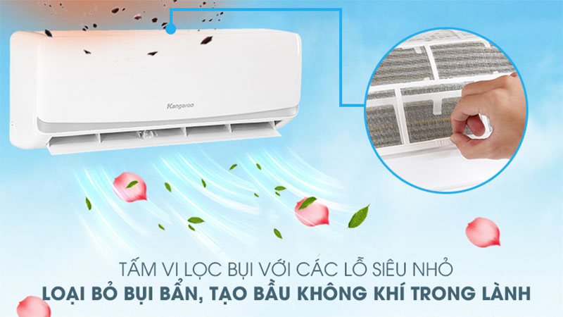 Tấm lọc bụi của Máy lạnh Kangaroo 1 HP KGAC09CN