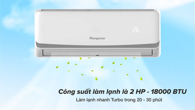 Công suất của Máy lạnh Kangaroo 2 HP KGAC18CN