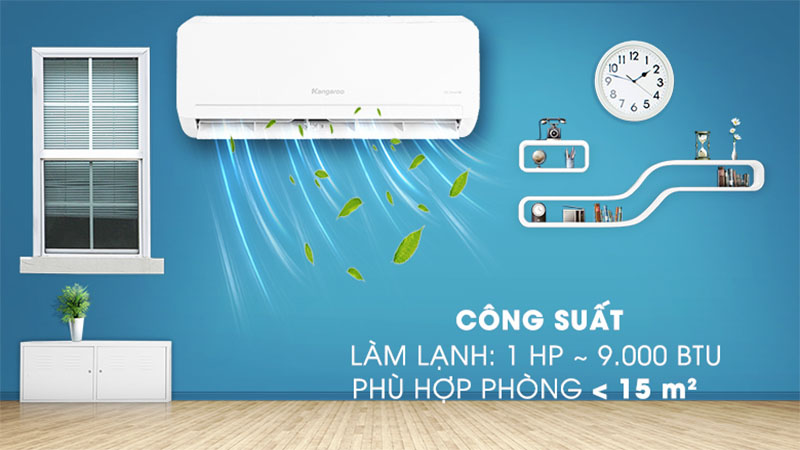 Công suất của Máy lạnh Kangaroo Inverter 1 HP KGAC09CI