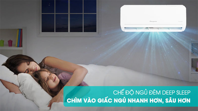 Chế độ ngủ của Máy lạnh Kangaroo Inverter 1 HP KGAC09CI