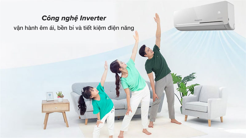 Công nghệ Inverter của Máy lạnh Kangaroo Inverter 2 HP KGAC18CI