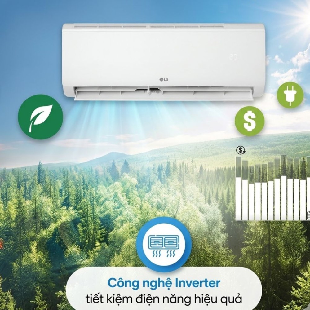 Máy lạnh LG Inverter 1.5 HP IFC12M1 - Hàng chính hãng