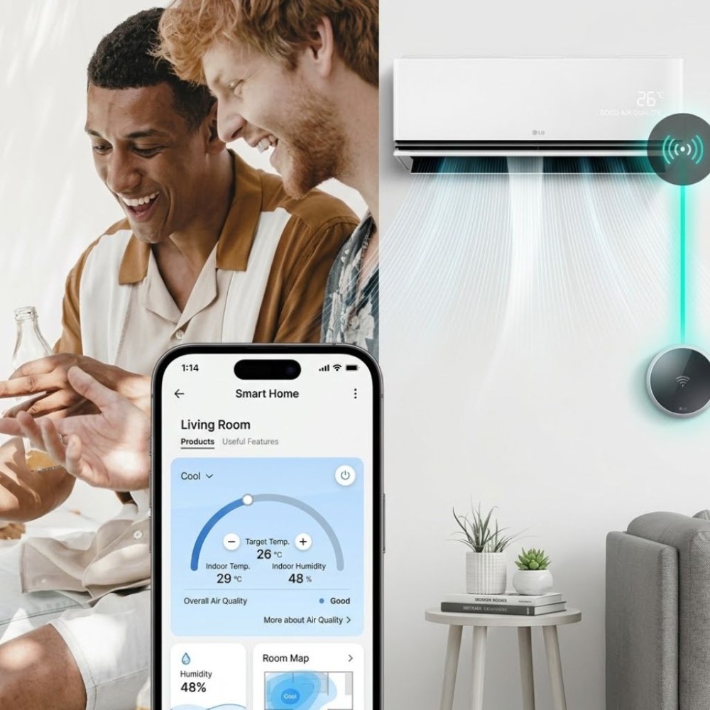 Máy lạnh LG Inverter 1.5HP IPC12M1 - Hàng chính hãng