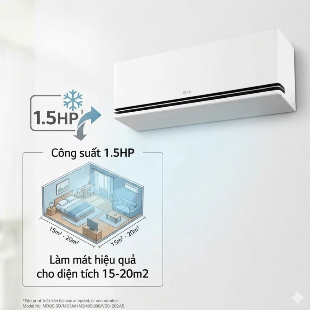 Máy lạnh LG Inverter 1.5HP IPC12M1 - Hàng chính hãng