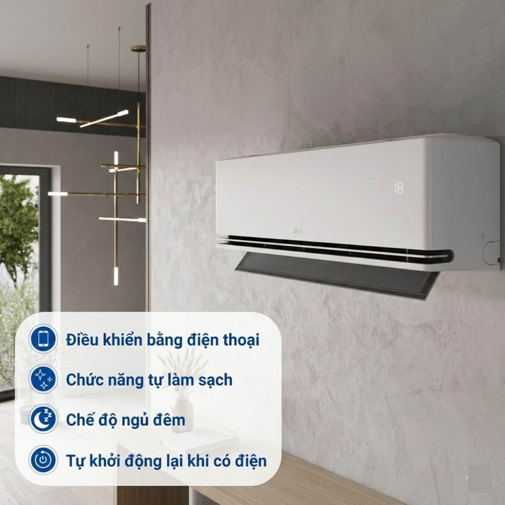 Máy lạnh LG Inverter 1 HP IPC09M1 - Hàng chính hãng