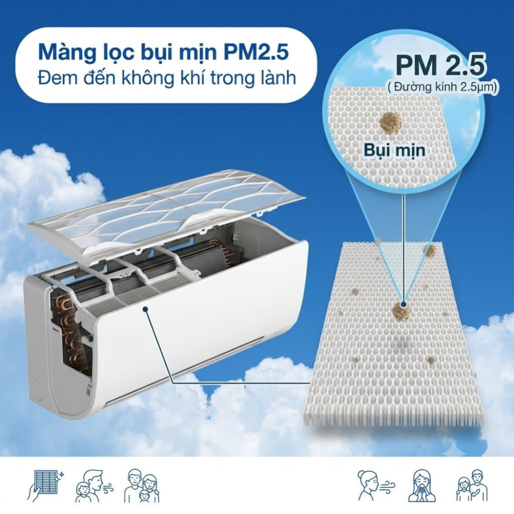 Máy lạnh LG Inverter 2 HP IEC18M2 - Hàng chính hãng