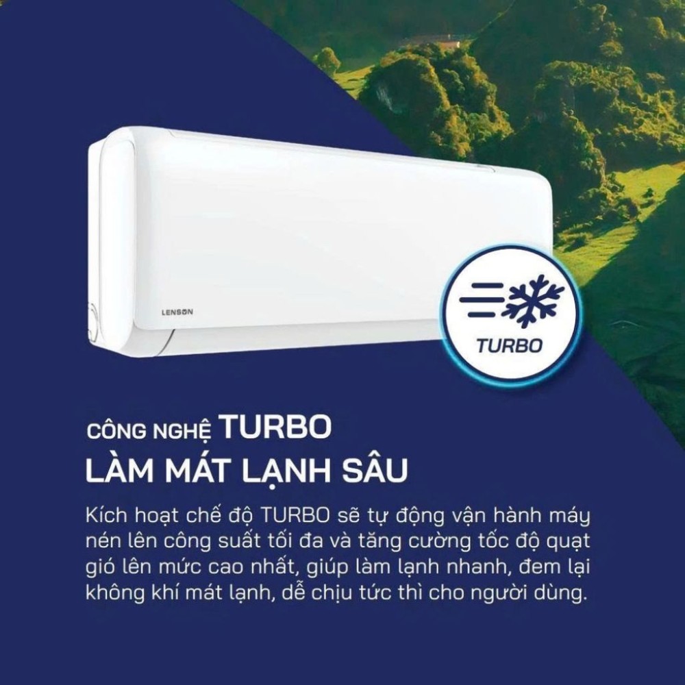 Máy Lạnh Lenson Inverter 1.5 HP LV-12CX1 - Hàng chính hãng