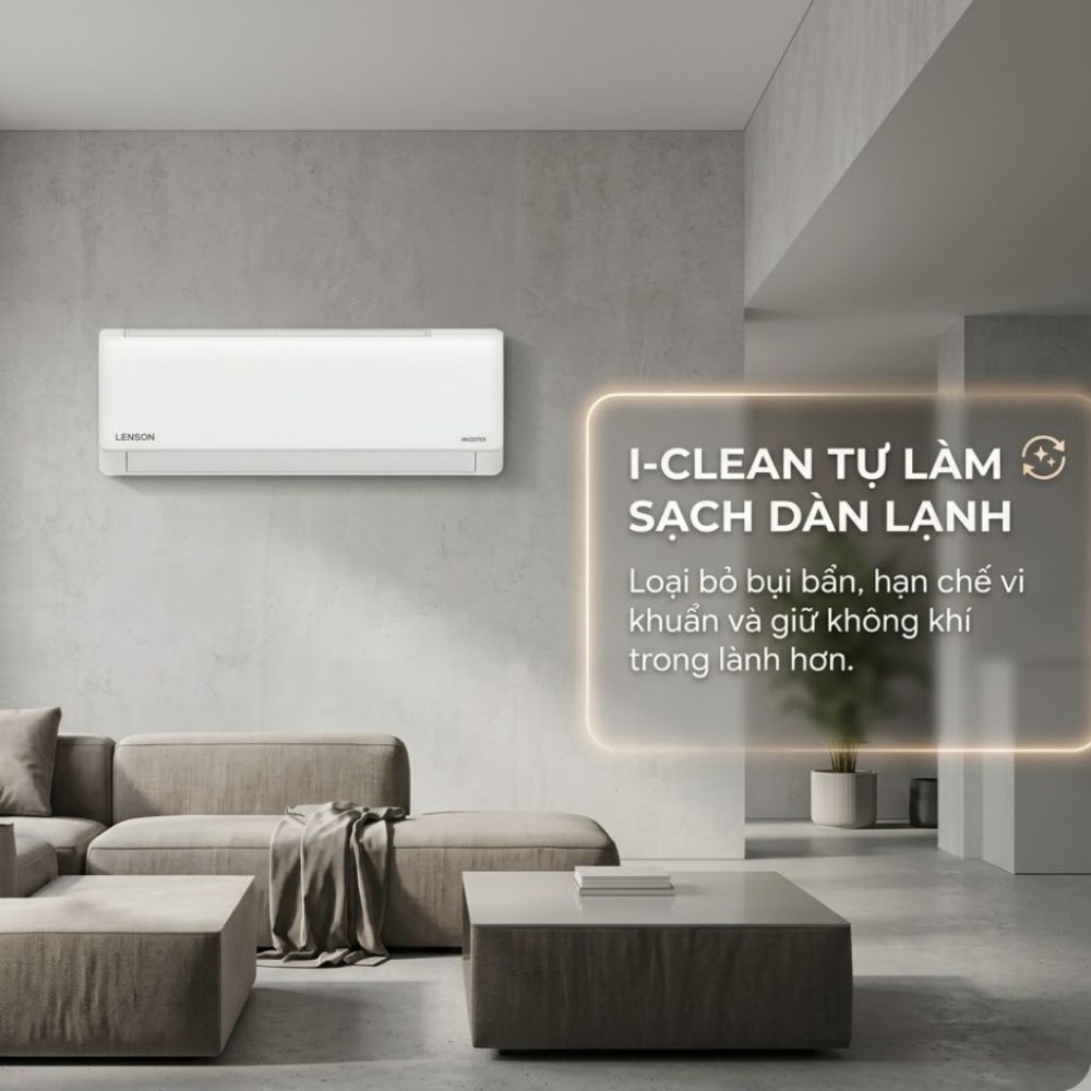 Máy lạnh Lenson Inverter 1 HP LV-09CX1 - Hàng chính hãng