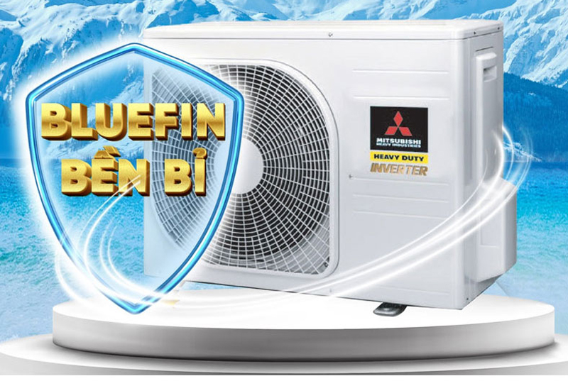 Dàn nóng được trang bị lớp phủ Bluefin, tăng độ bền cho sản phẩm