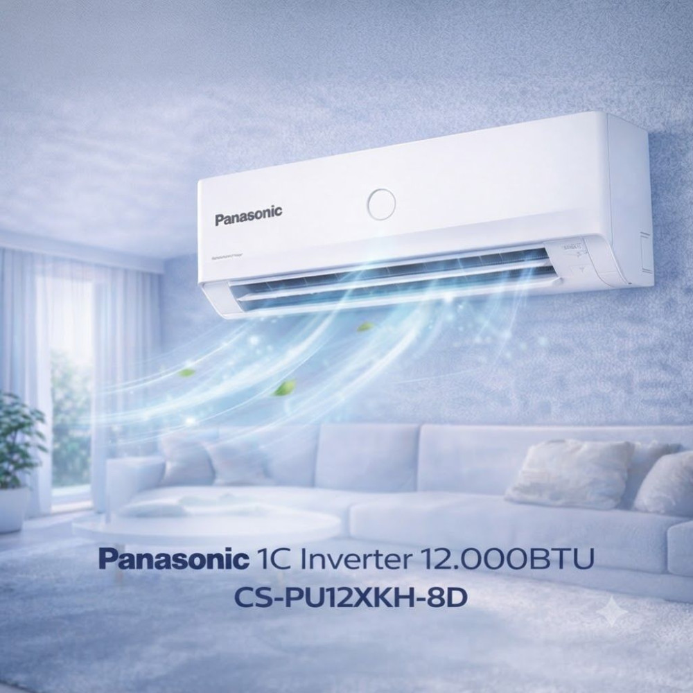 Máy lạnh Panasonic Inverter 1.5 HP CU/CS-PU12CKH-8D - Hàng chính hãng