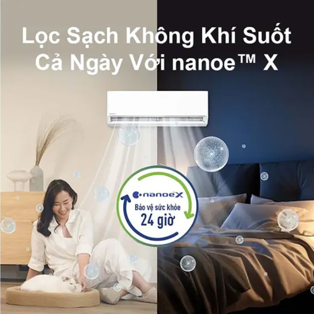 Máy lạnh Panasonic inverter 2 HP CU/CS-XU18BKH-8 - Hàng chính hãng