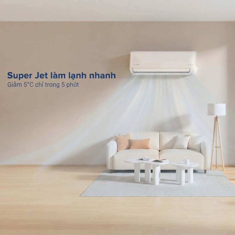 Máy lạnh Sharp Inverter 1 HP AH-X10DEW - Hàng chính hãng