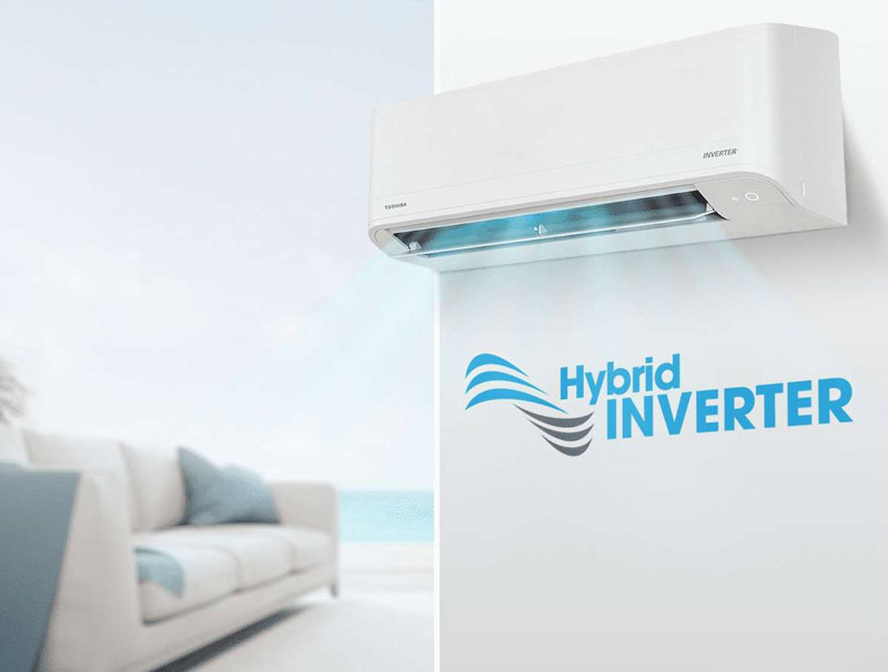 Tiết kiệm điện năng tối ưu với công nghệ DC Hybrid Inverter