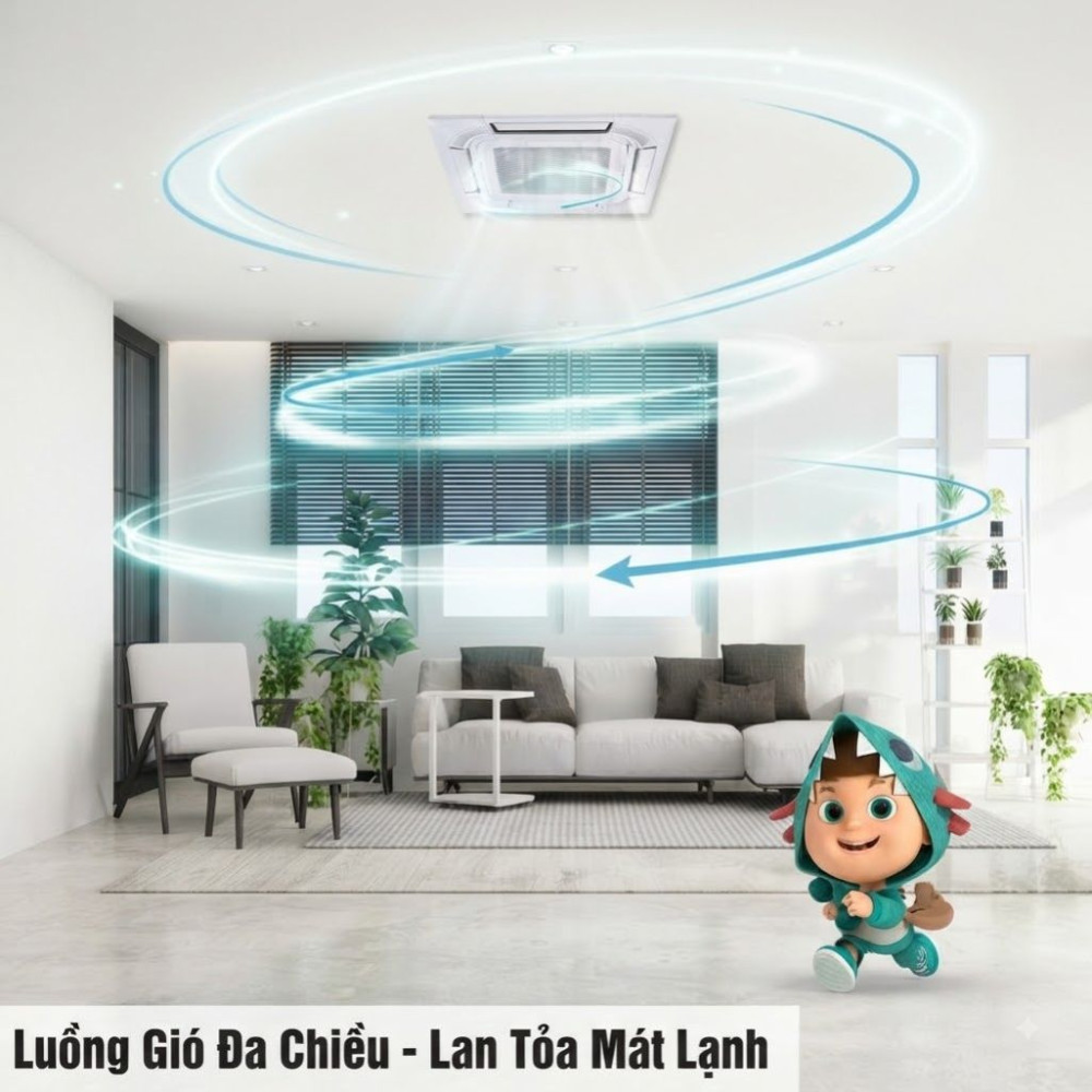 Máy lạnh âm trần Hisense 4.0 HP AUC-36CR4RDKA - Hàng chính hãng