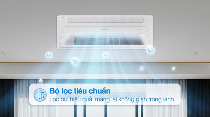 Lọc sạch bụi bẩn mang đến không khí trong lành